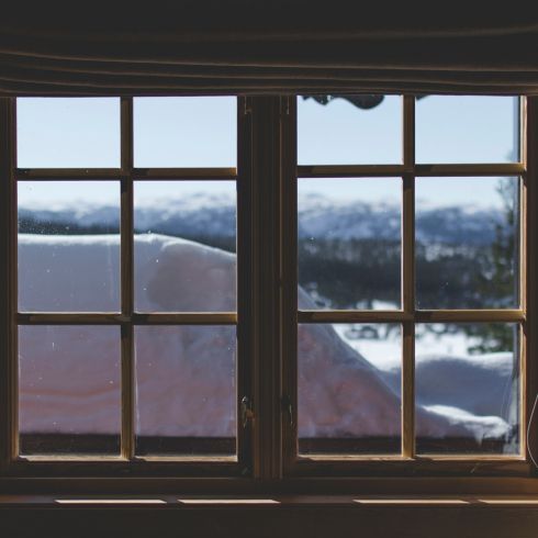 Home with old windows