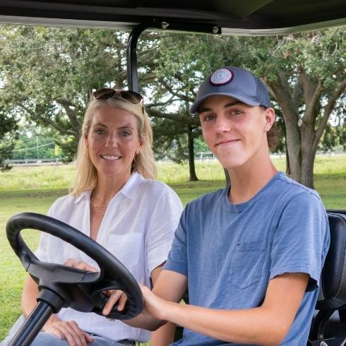 Sarah and Bryan Baeumler's son Quintyn