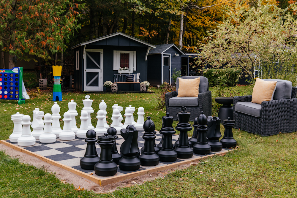 Giant chess set