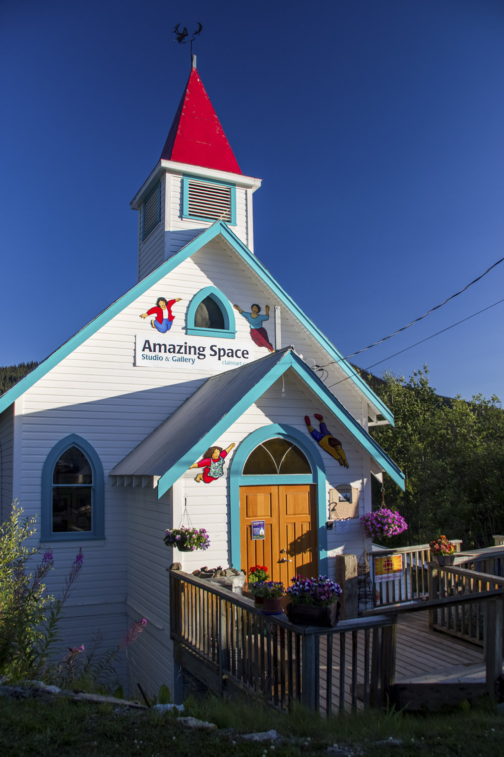 Church-Meets-Art Studio: Wells, BC