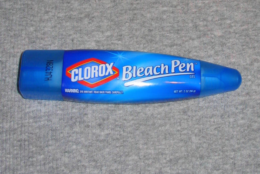 Bleach pen