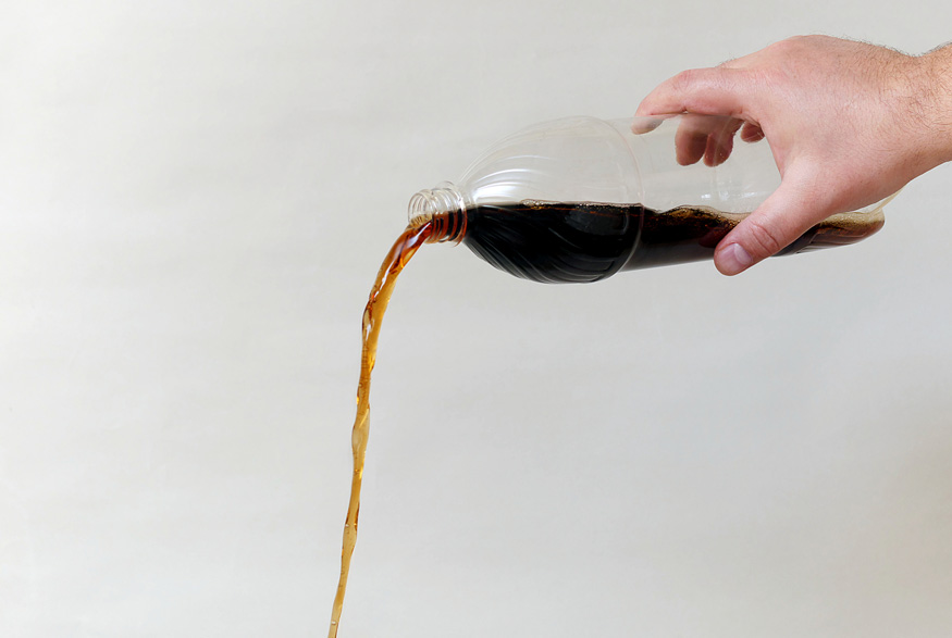 Pouring cola