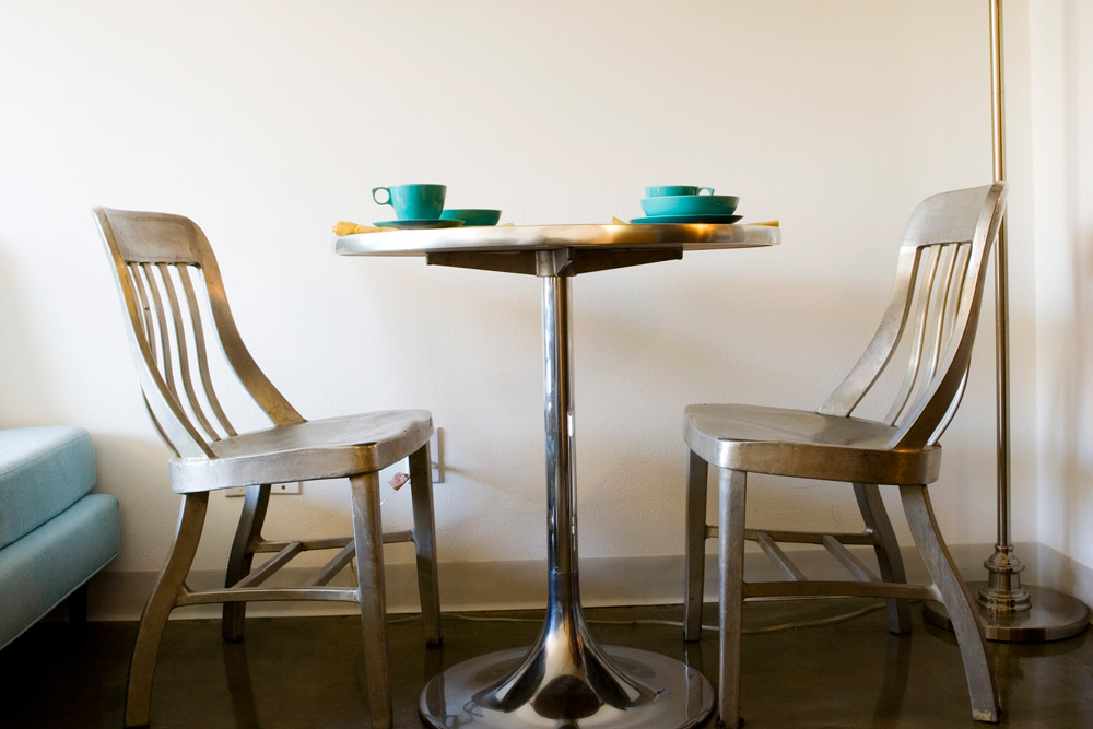 Table and chairs