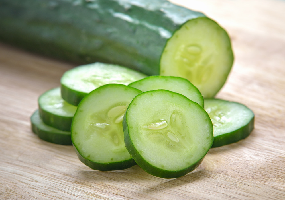 Cucumber and slices