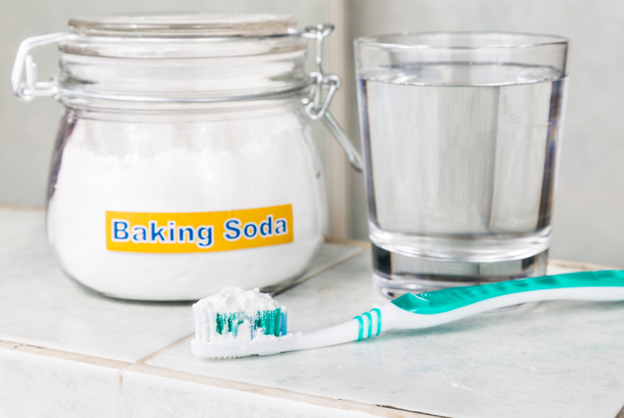 Baking soda and water