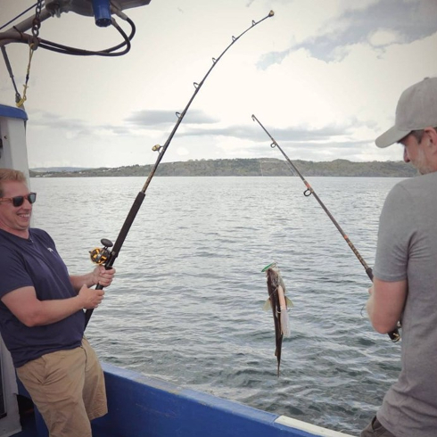 Randy Spracklin fishing