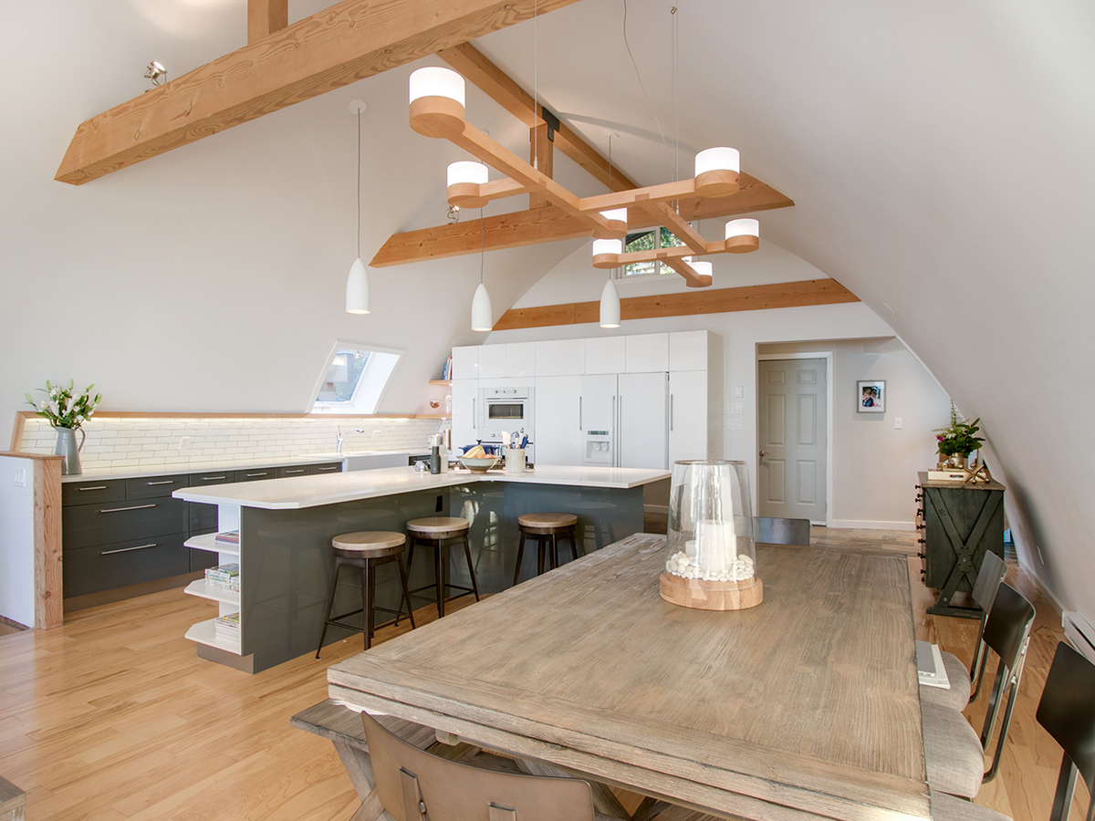 Kitchen in Lions Bay home of Love It Or List It star Todd Talbot