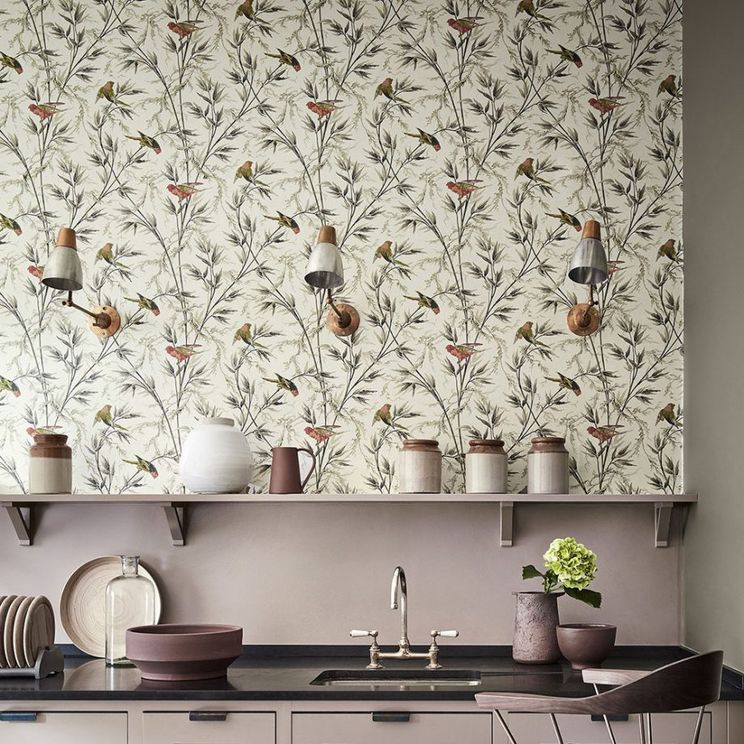 Best Kitchen Wallpaper Backsplashes Home Network