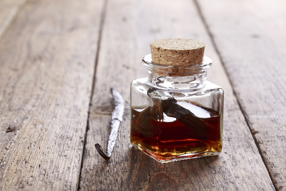 Bottle of vanilla extract