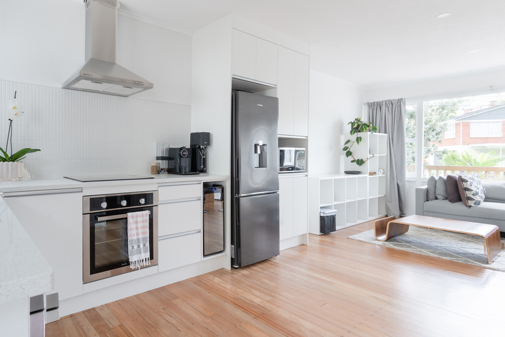 Appliances in a modern kitchen