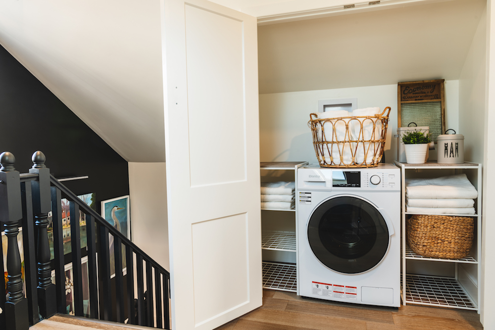 Upstairs laundry