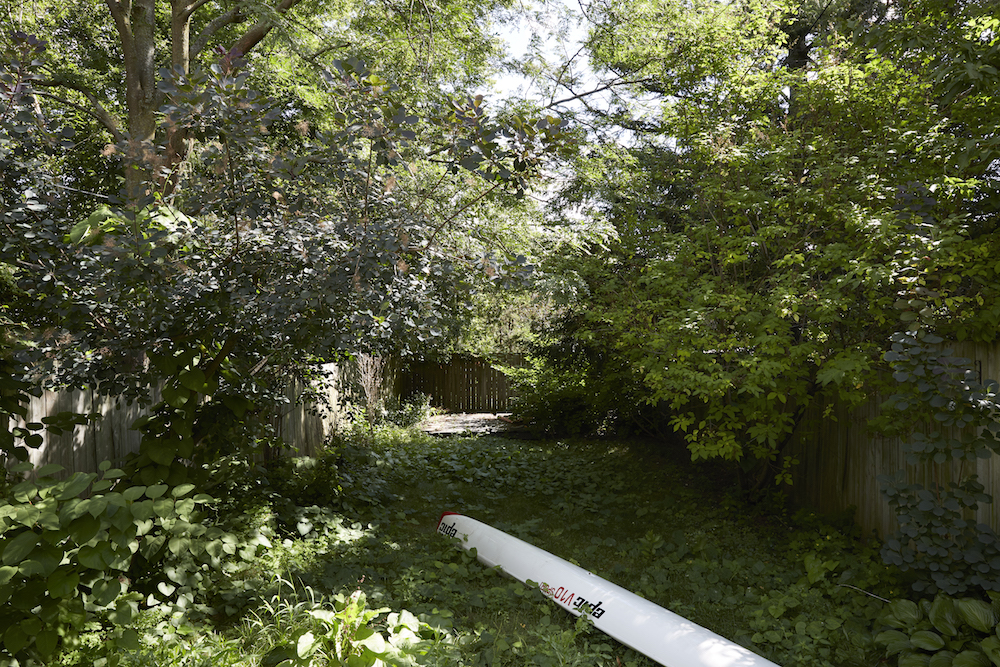 Aarati and Dave’s backyard before the renovation