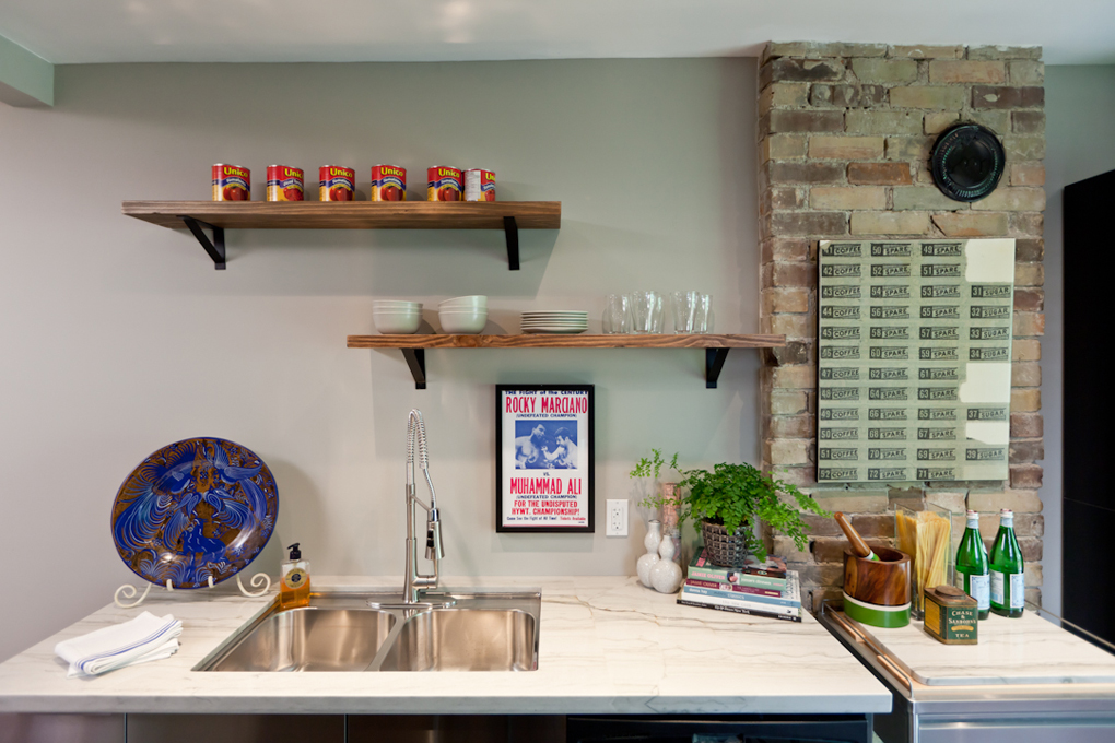 Rustic-inspired kitchen