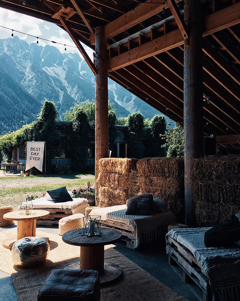 A farmer's market in British Columbia