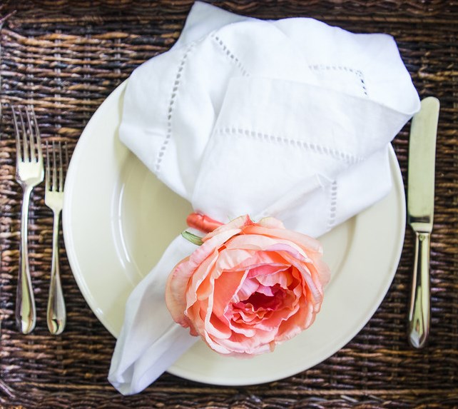 Flower Napkin Rings