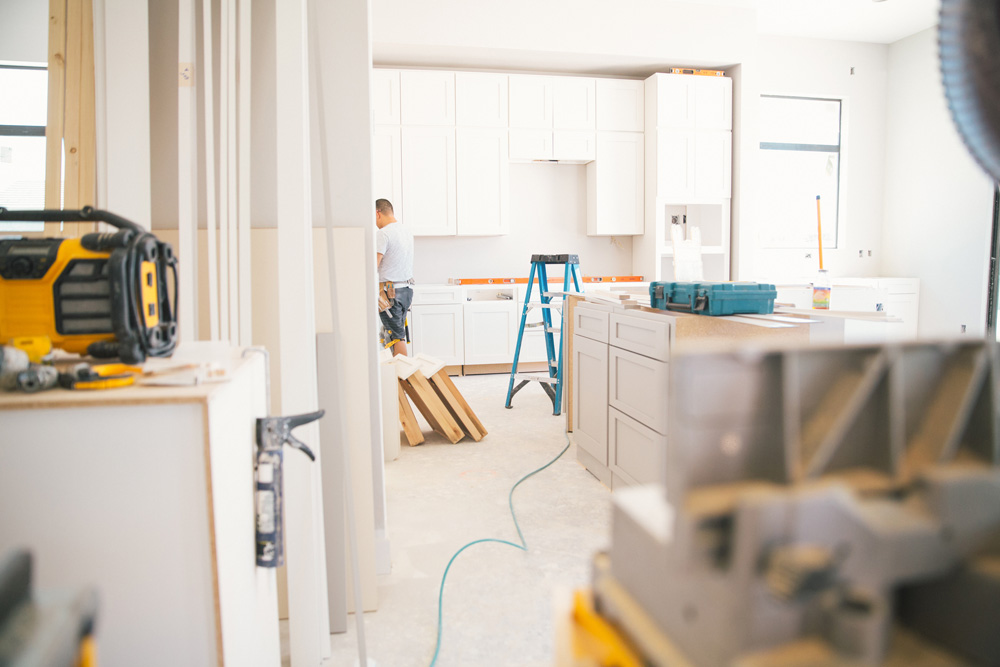 Renovating a kitchen