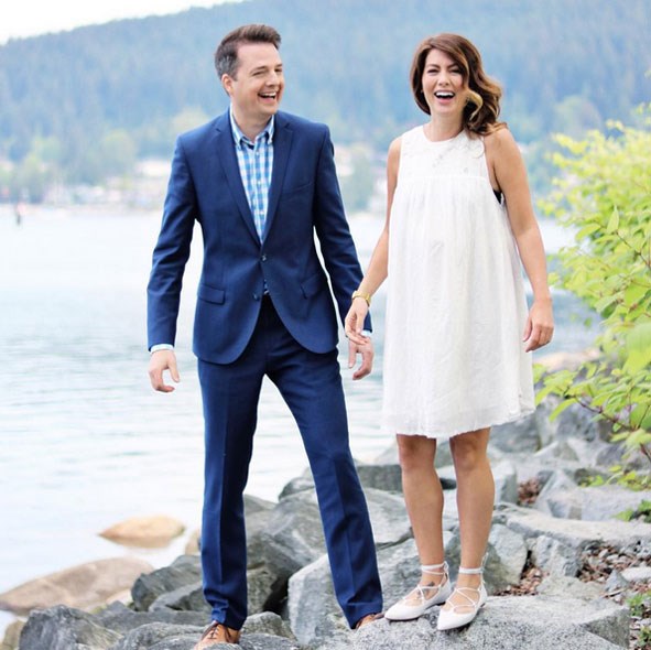 Todd Talbot with Jillian Harris