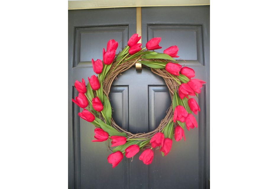 Tulip Wreath