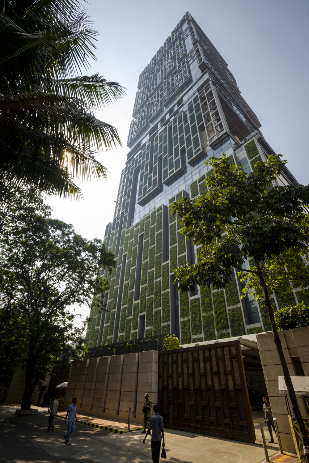 A 400,000-square-foot steel-and-glass home complete with car collection and 