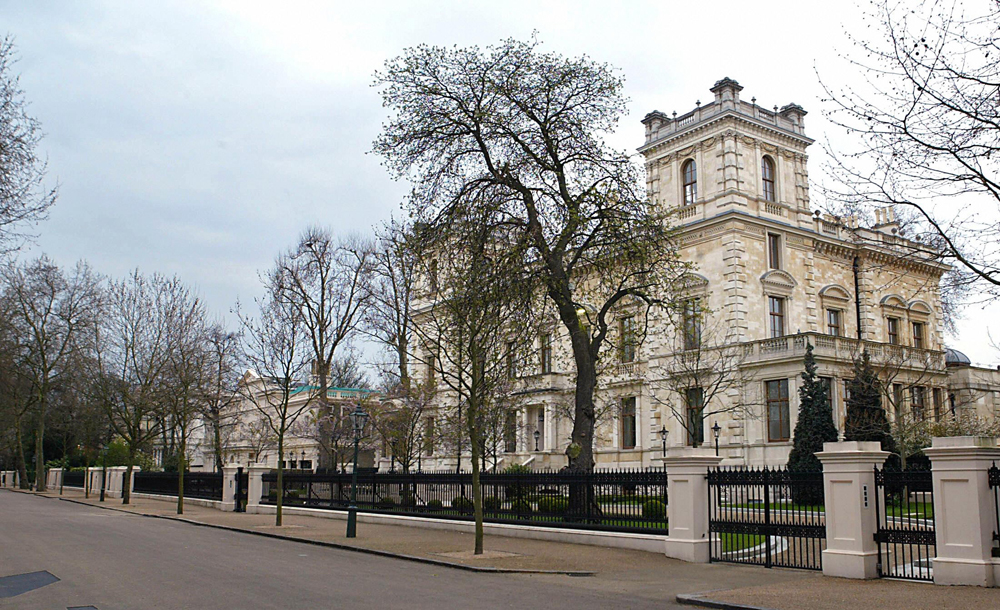 This historic property is owned by Laksmi Mittal, who owns the world's largest steel manufacturing company and is one of India's richest men