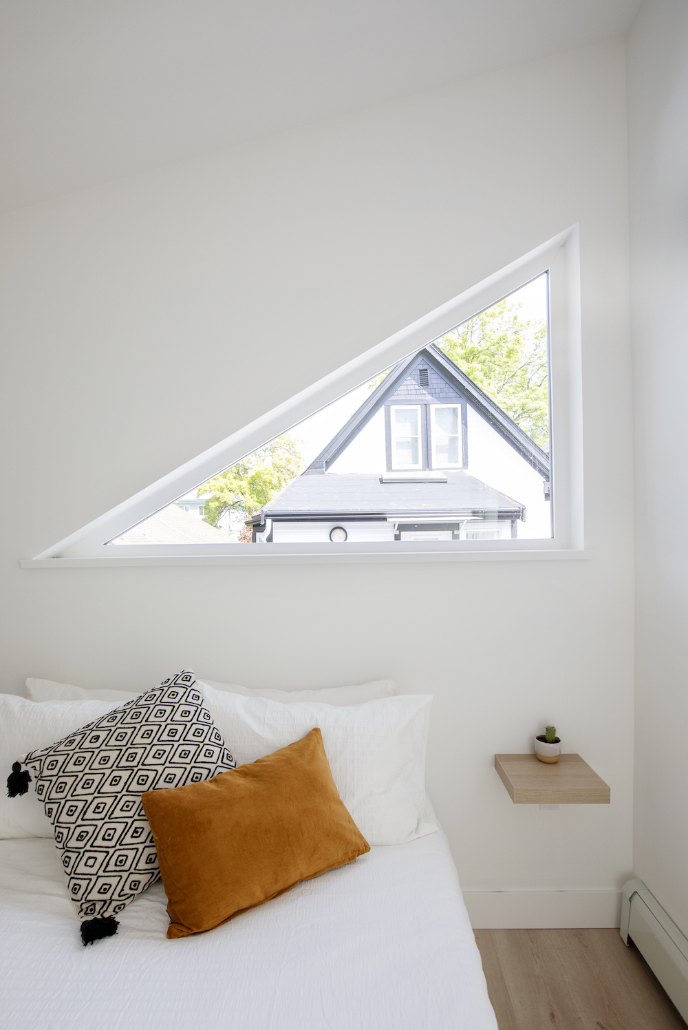 Bedroom in laneway house