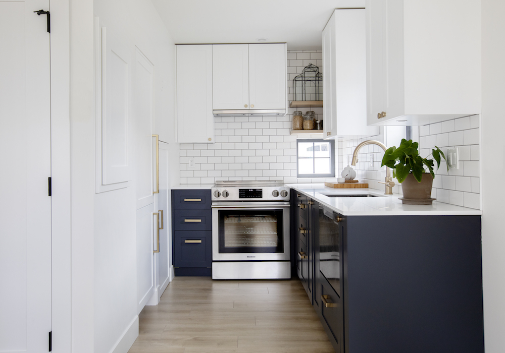 Small kitchen in laneway house