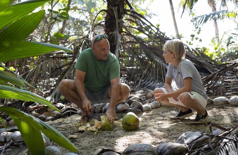 Bryan and Linc on Island of Bryan