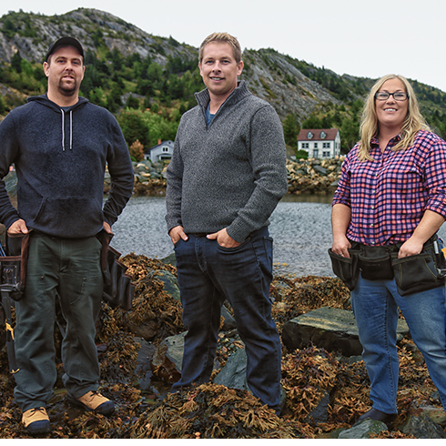 The cast of Rock Solid Builds
