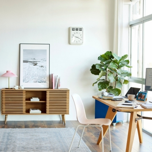 Interior Of Home Office With Computer At Table