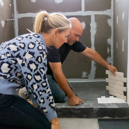 Sarah and Bryan Baeumler