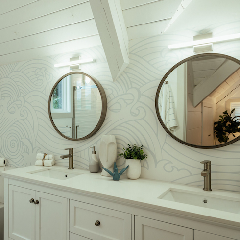 Nautical bathroom design