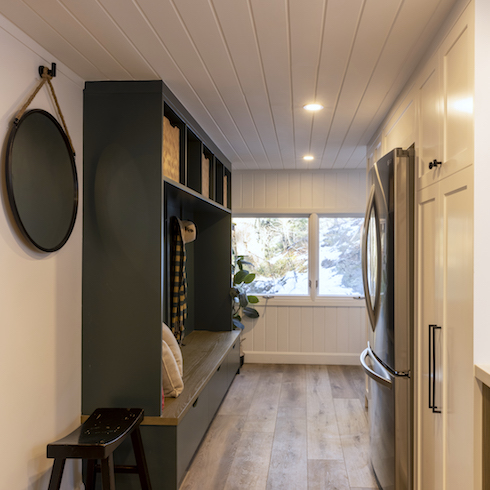 Entrance hallway storage