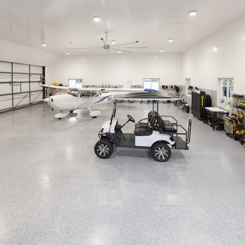 Bryan Baeumler's hangar