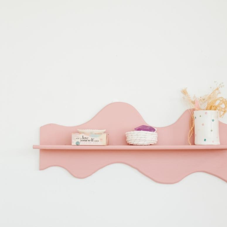 Transform Any Old Shelf With This Wavy Trend