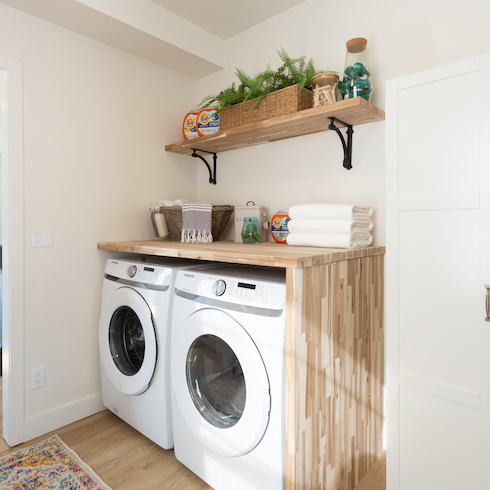 Laundry mud room