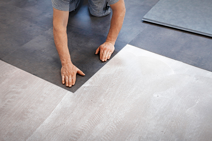 installing vinyl flooring