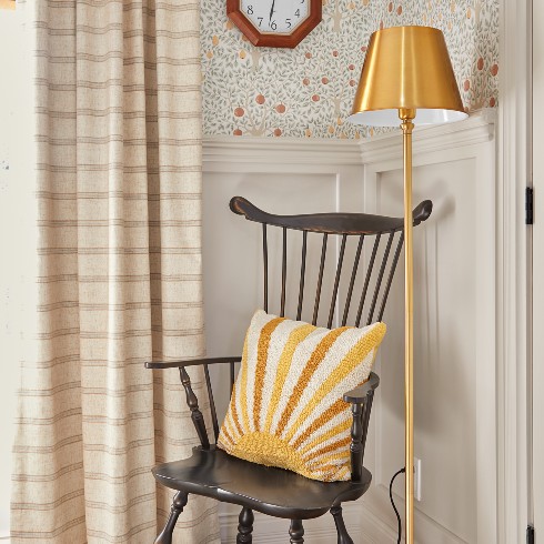 A thrifted rocking chair in a child's room