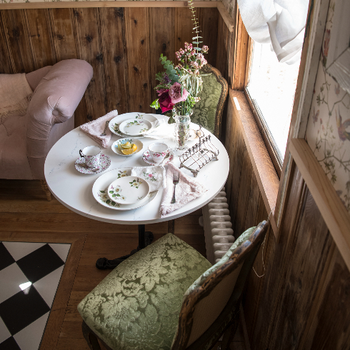 The dining area of the front room at The Roadhouse