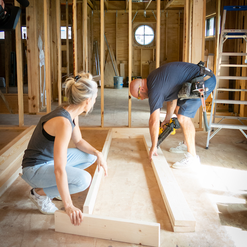 Sarah and Bryan Baeumler