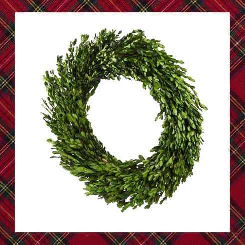 Green fake wreath