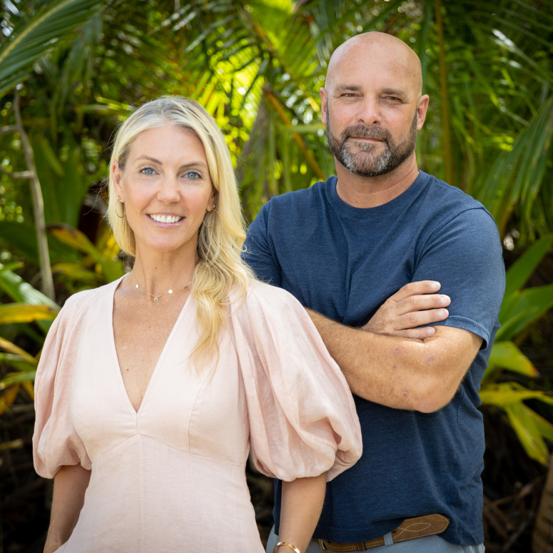 Sarah and Bryan Baeumler on Island of Bryan