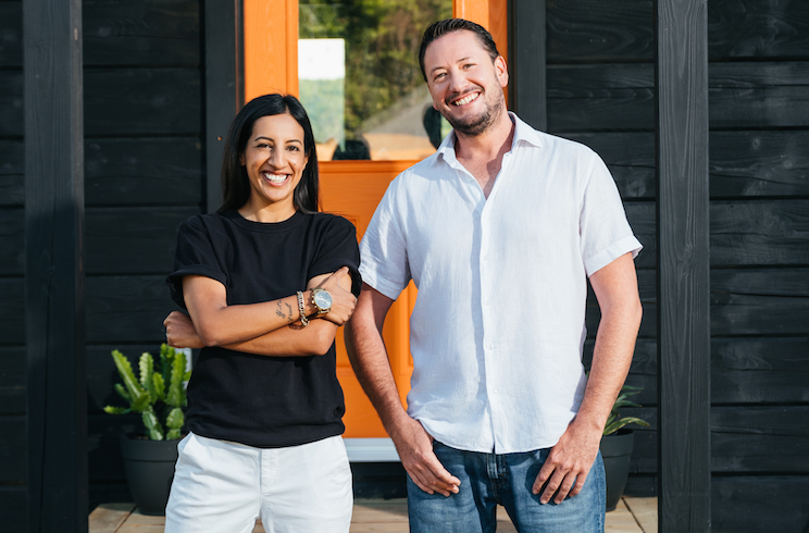 Jena and Sean on Renovation Resort