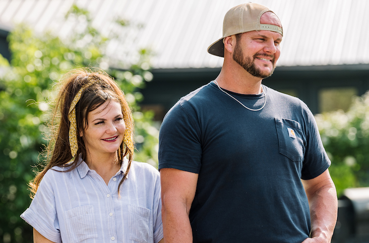 Kyle and Savannah in Renovation Resort