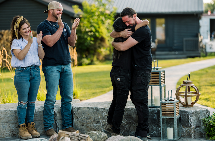 Episode 3 winners on Renovation Resort