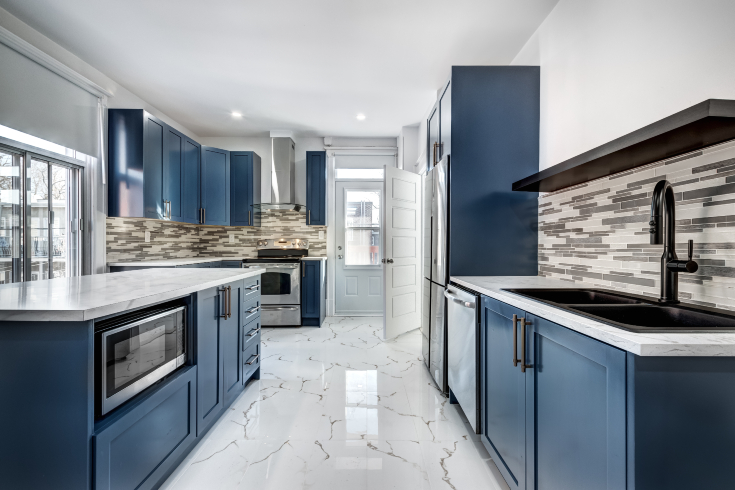 renovated kitchen