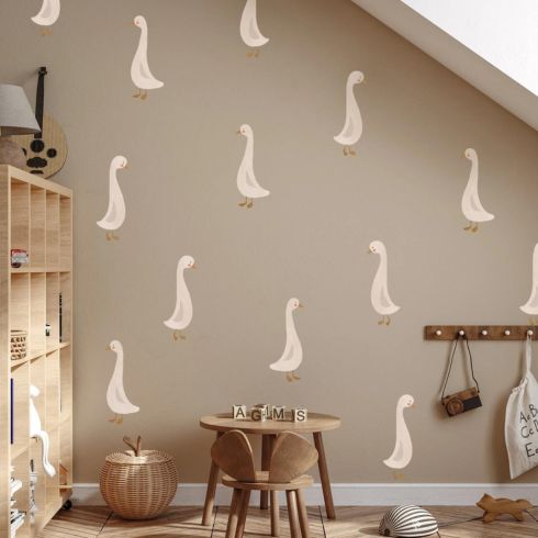 Duck decal design for nursery room