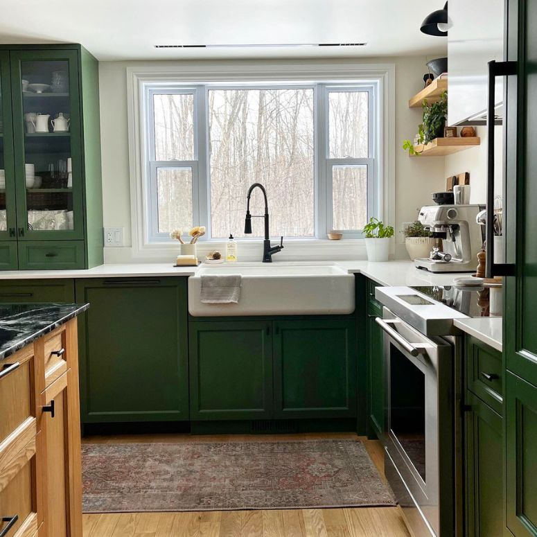 The Best Green Kitchen Designs For Your Next Renovation