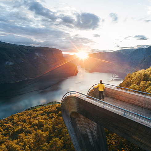 The Stegastein Viewing Platform