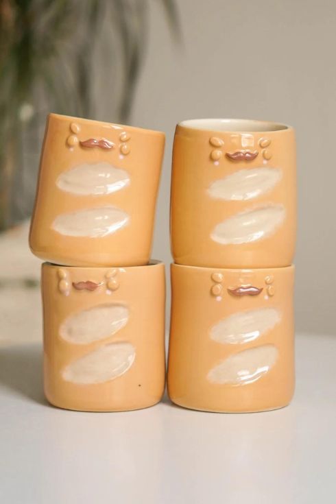 Baby Grumpette Cups by Grumpy Kid Studio