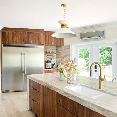 Walnut kitchen